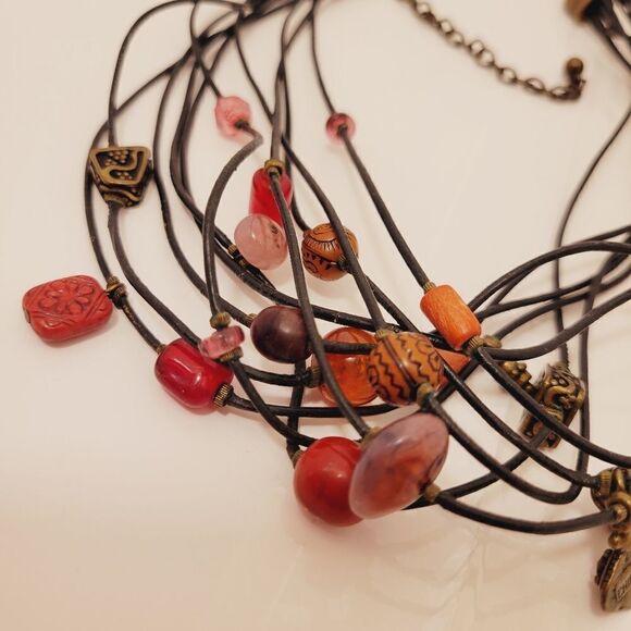 Chico's Jewelry - Chico's Beaded Multi-Strand Necklace.
